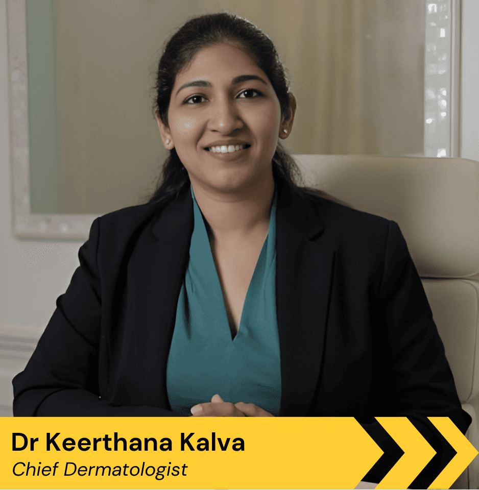 Dr. Keerthana Kalva, Chief Dermatologist & Trichologist